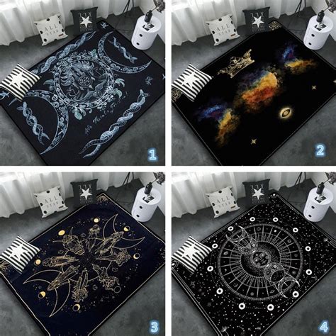 Spooky witchcraft carpet